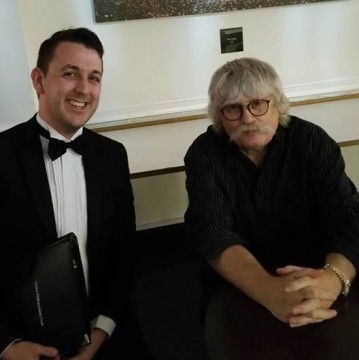 Sir Karl and Martin at the RAH