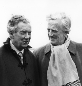 Benjamin Britten and his partner Peter Pears